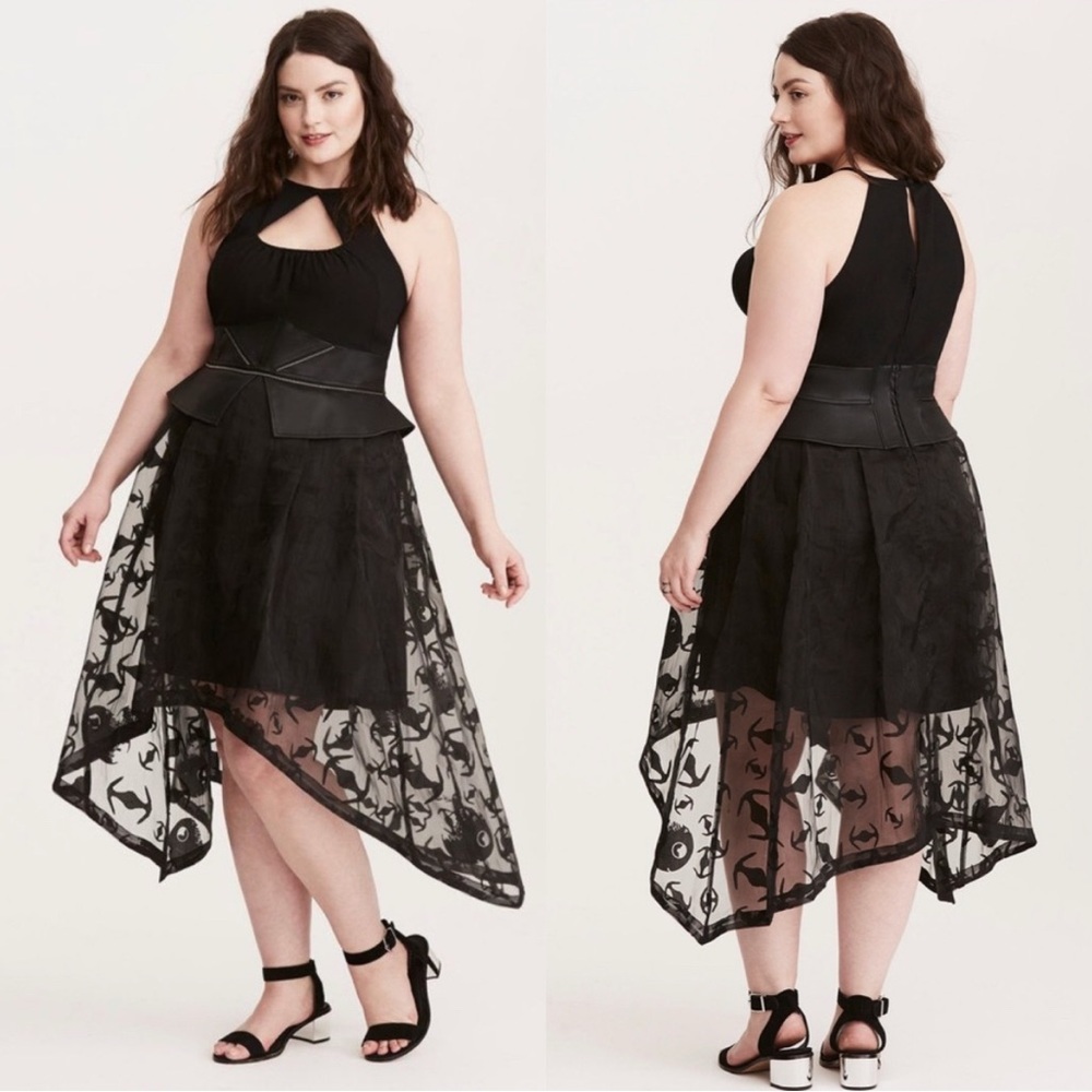 NEW Star Wars Darth Vader Peplum Sharkbite Gown size 26